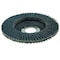 Weiler 4-1/2" Tiger Paw Abrasive Flap Disc, Flat (TY27), 36Z, 7/8" 51107 - alternate 1